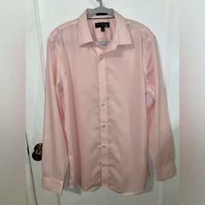 Banana Republic Men's Long-Sleeve Dress Shirt - Pale Pink